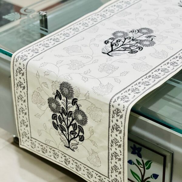 White Table Runner