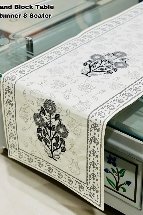 White Table Runner