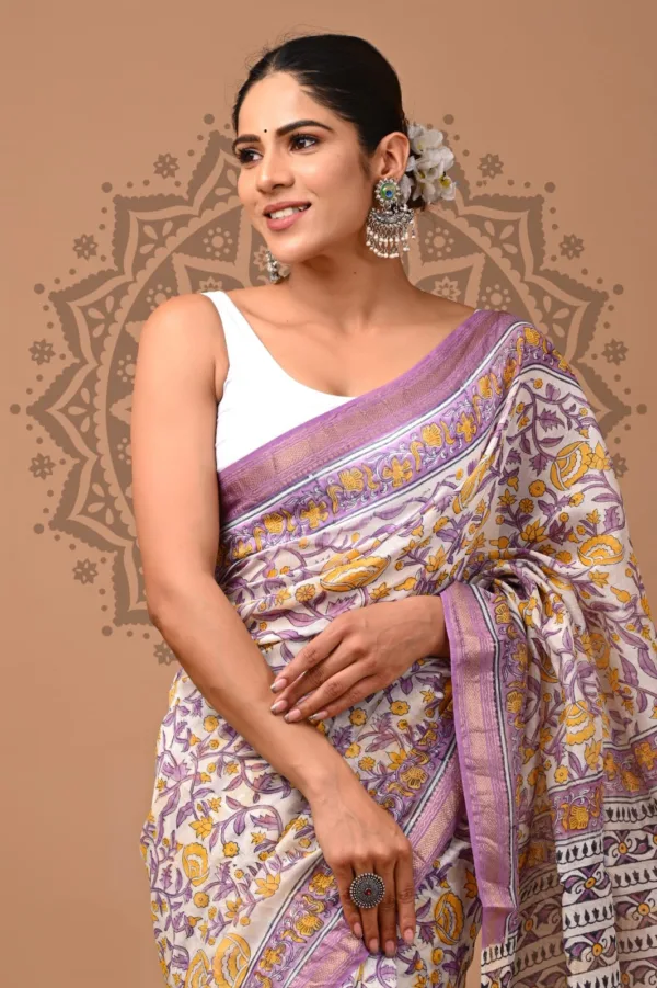 Maheshwari designer sarees