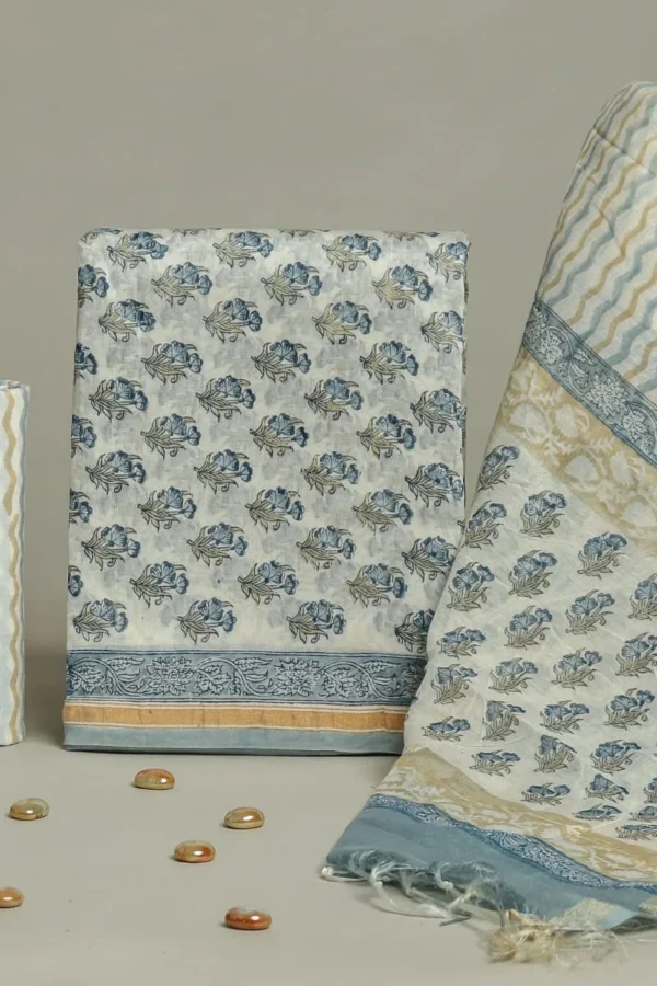 Jaipur Chanderi Silk Suit