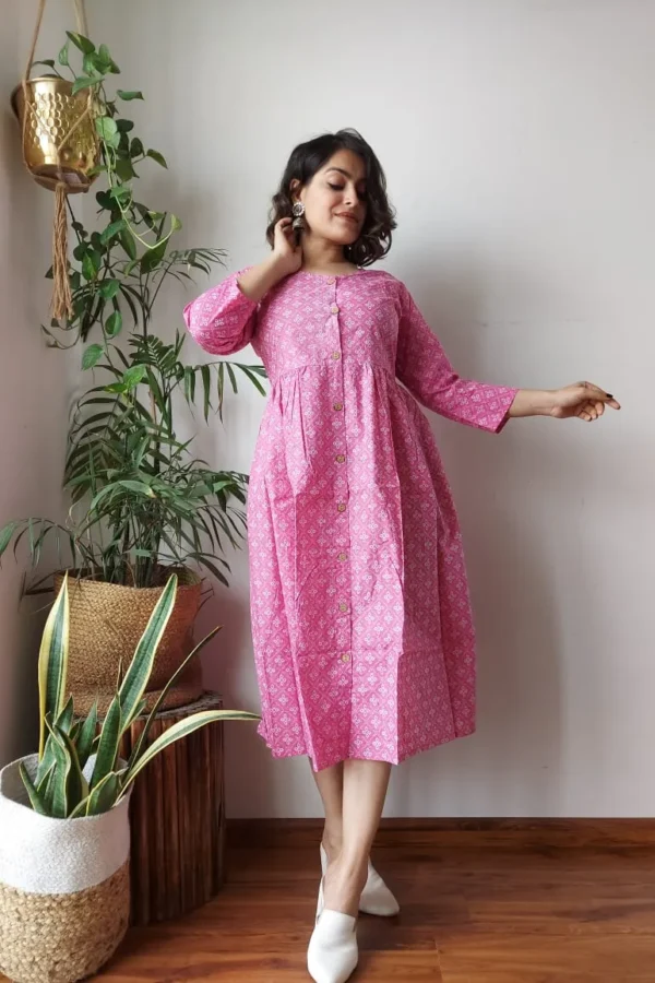 Cotton One Piece Dress