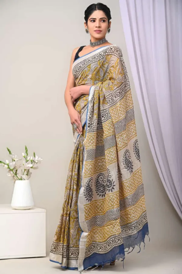 Online linen sarees
