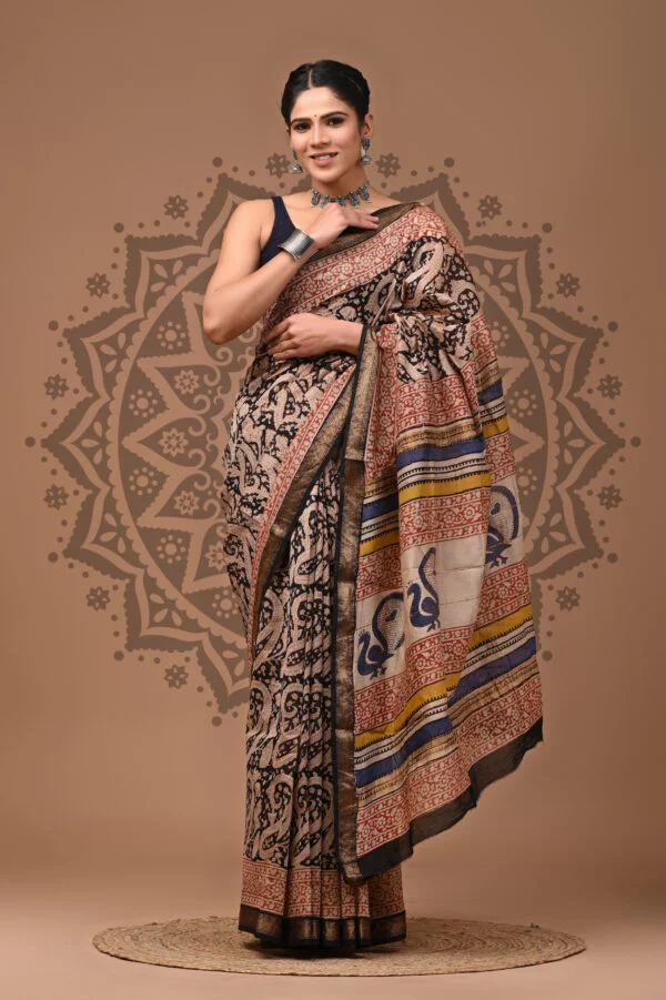 maheshwari saree silk