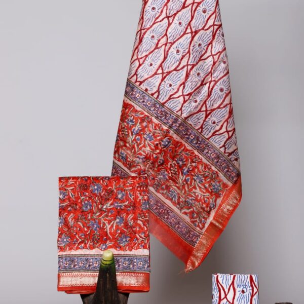 Maheshwari Silk Dress Material Online