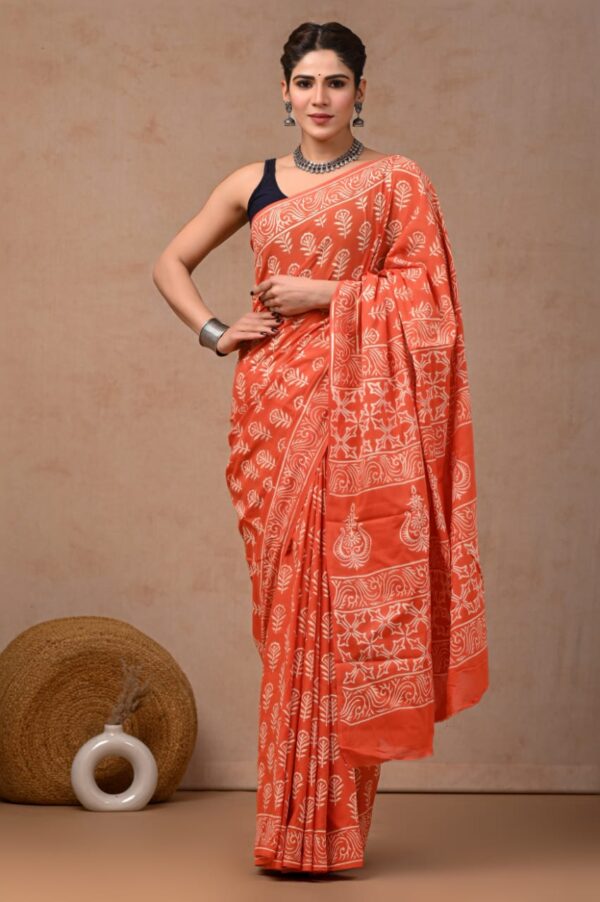 cotton designer sarees online