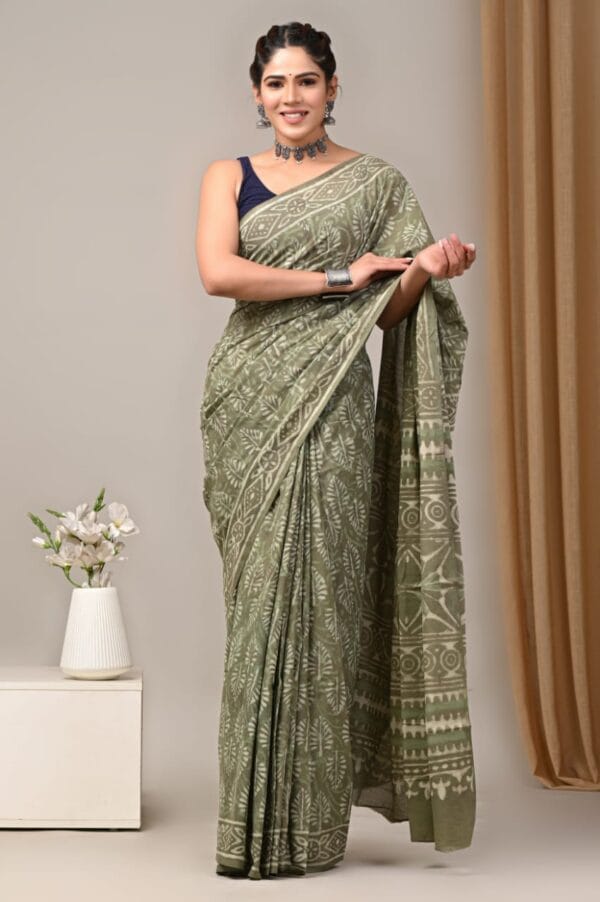 Cotton Saree For School Teacher