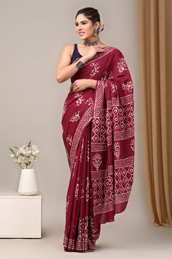 Cotton Official saree