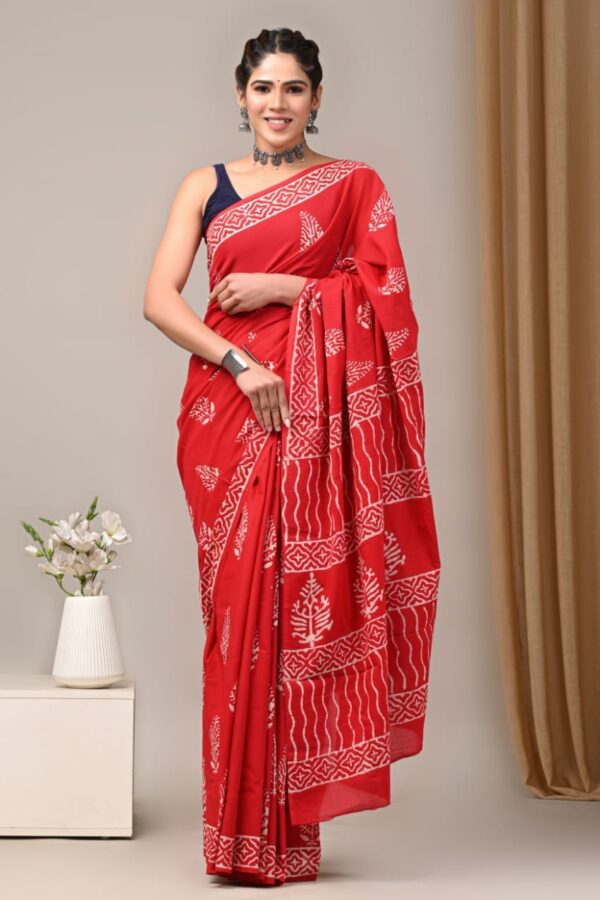 Cotton Saree For Interview