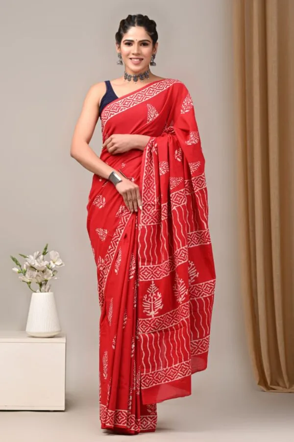 Cotton Saree For Interview