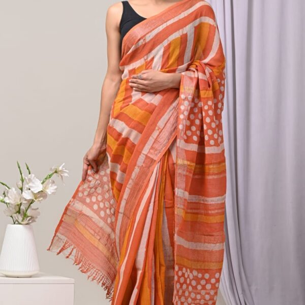 Linen Sarees