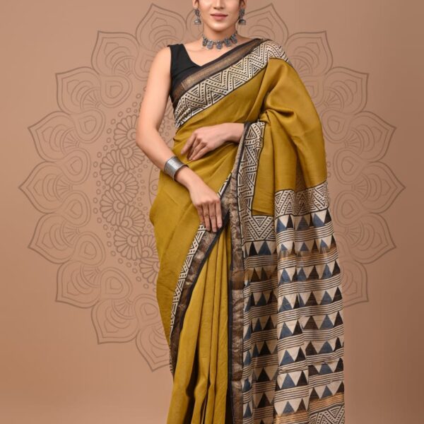 Maheshwari Pure Silk Sarees