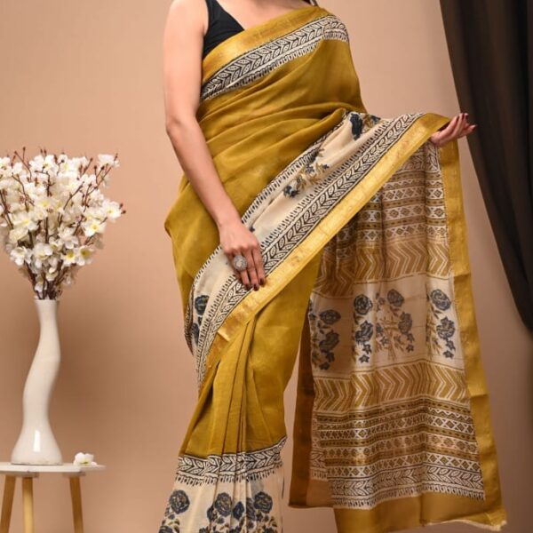 Handloom Maheshwari Saree