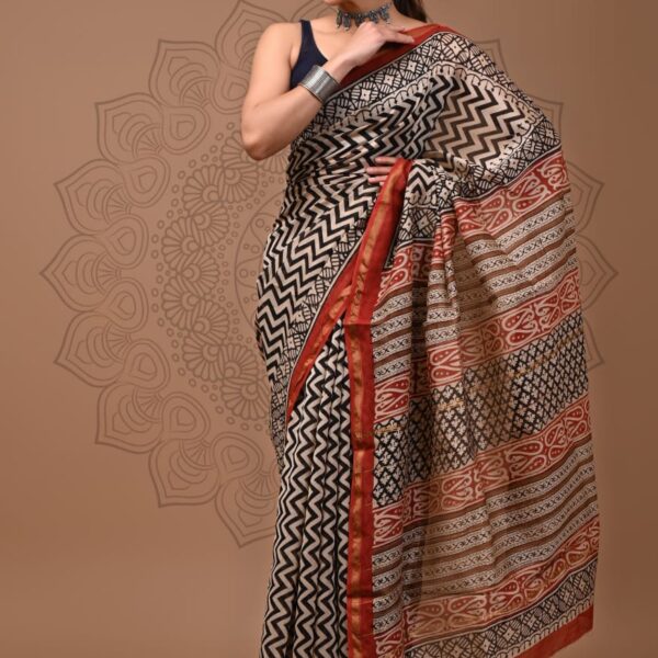 Chanderi Cotton Saree