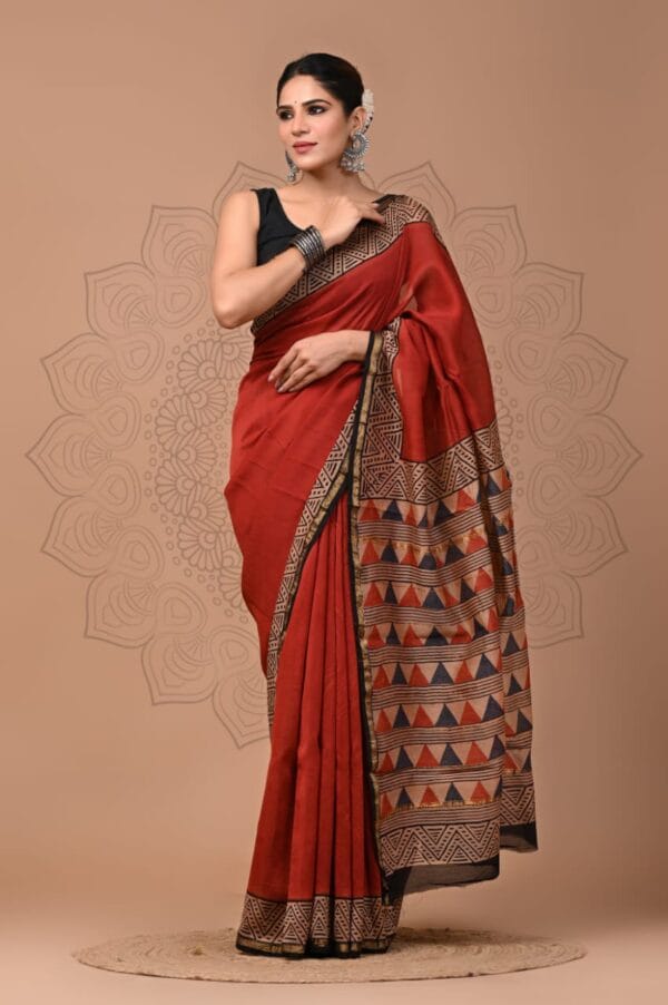 Chanderi Saree