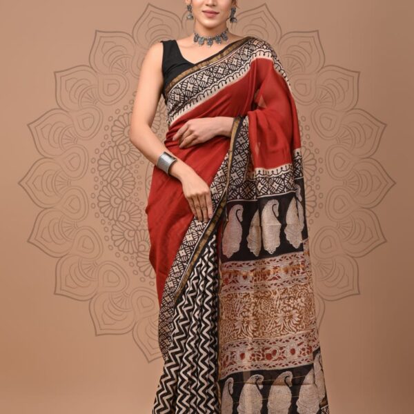 Chanderi Silk Designer Sarees