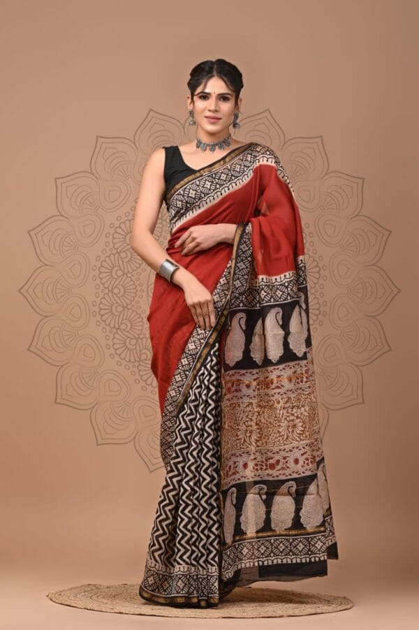 Chanderi Silk Designer Sarees