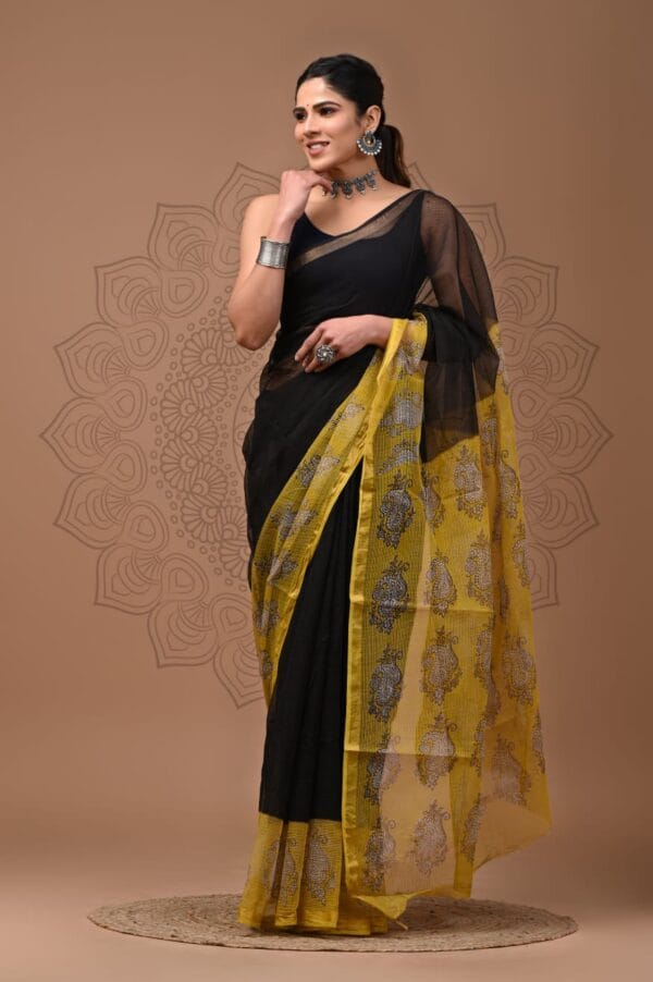 Pure Zari Kota Sarees