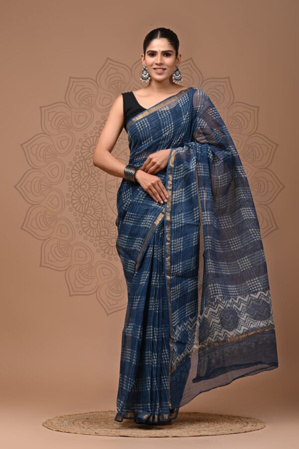 Indigo Kota Saree