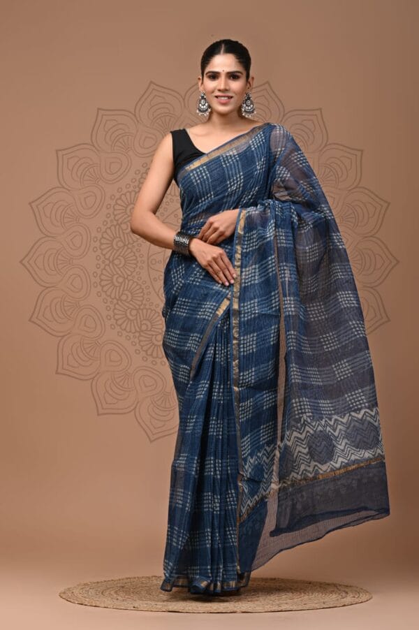 Indigo Kota Saree