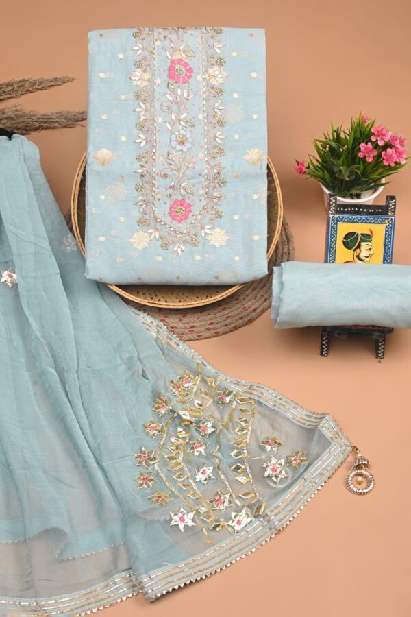 cotton gota patti suit