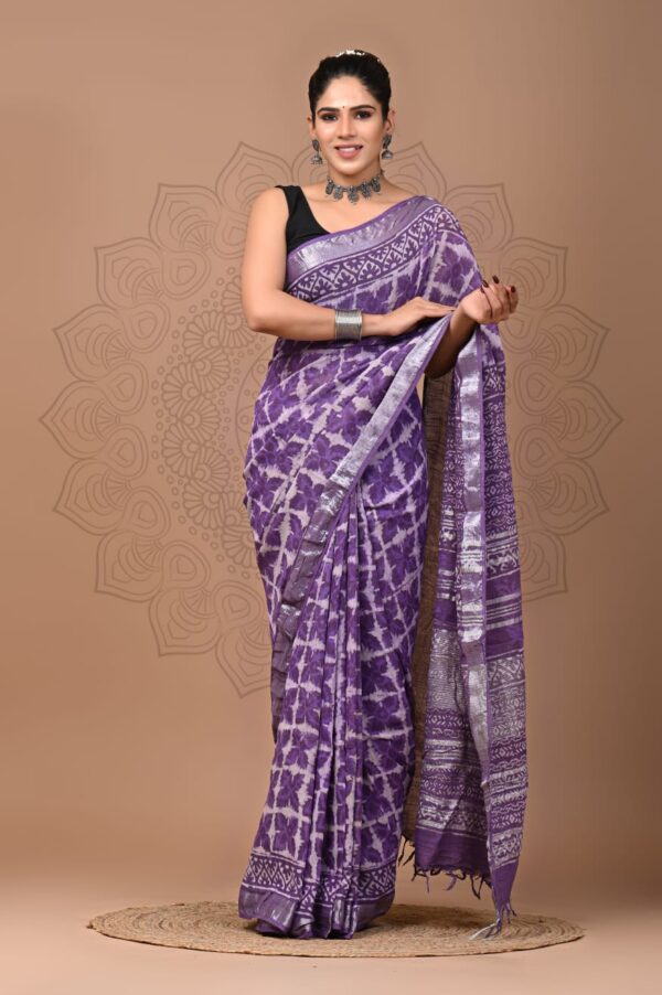 Linen Sarees With Price