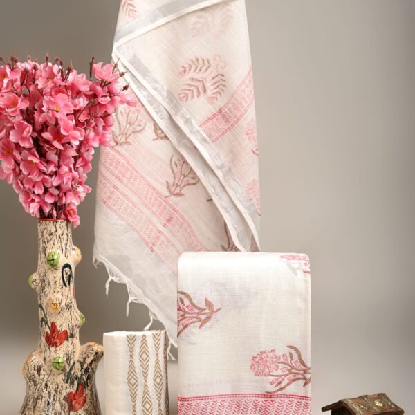 Pearl Bush Linen Cotton suit