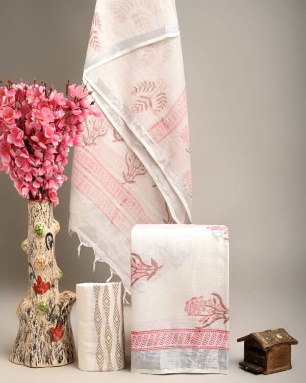 Pearl Bush Linen Cotton suit