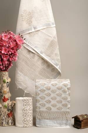 White Rock Linen cotton suit