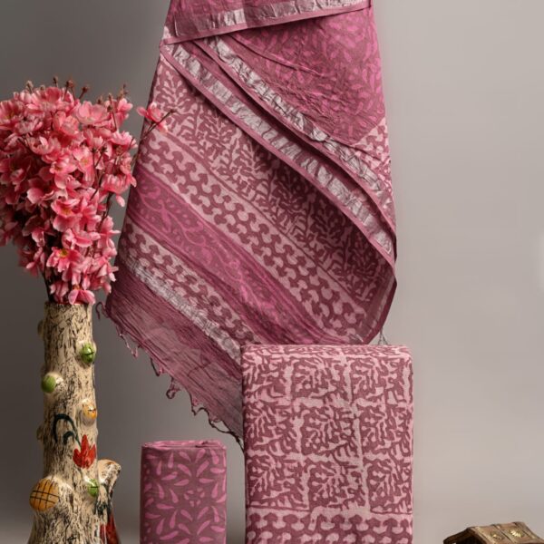 Copper Rust Linen Suit Set