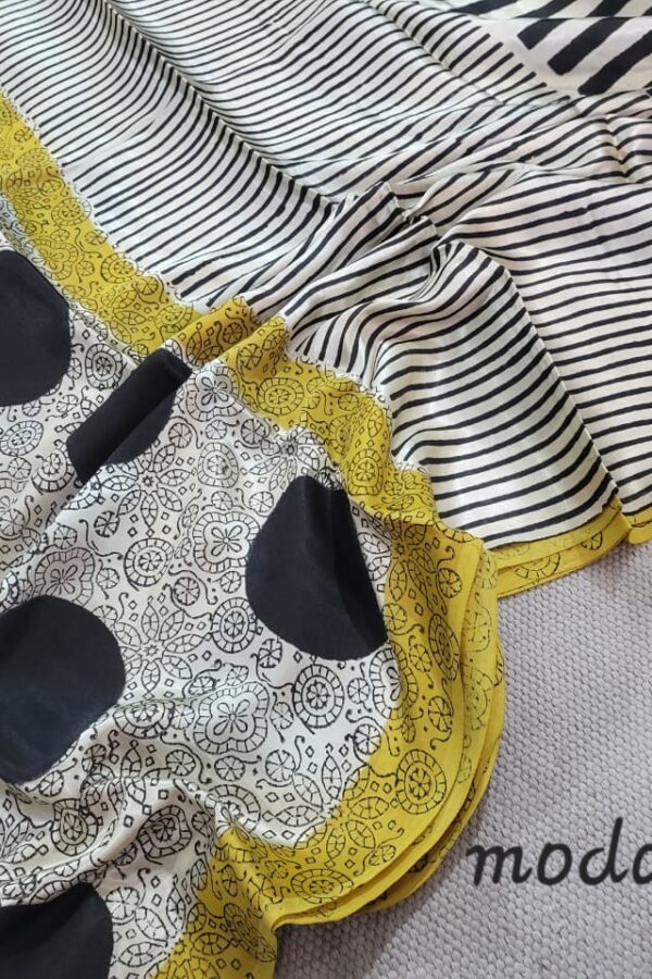 Quill Grey Modal Silk Saree