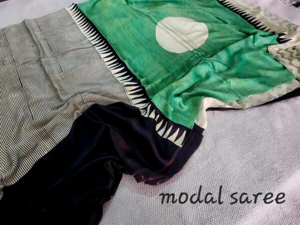 Dune Modal Silk Saree
