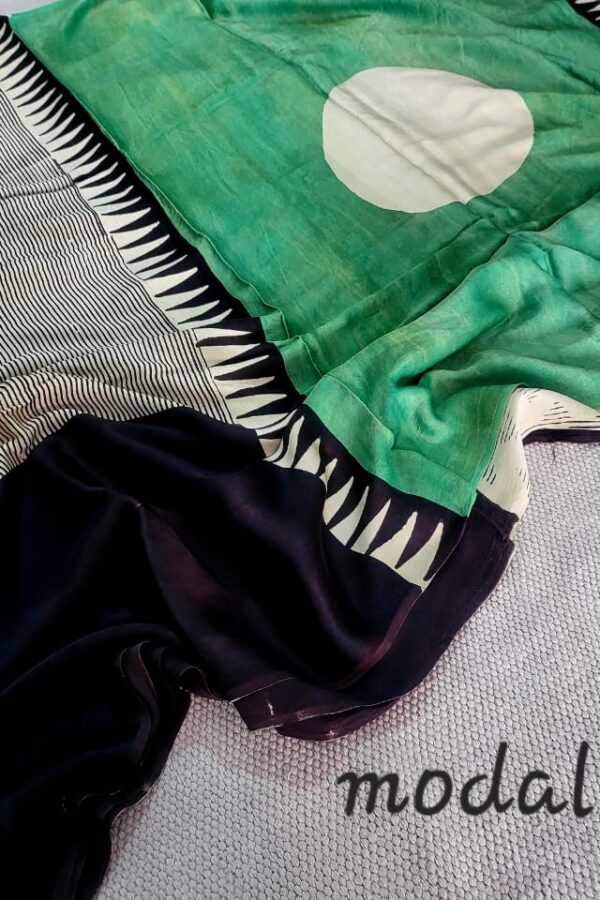 Dune Modal Silk Saree