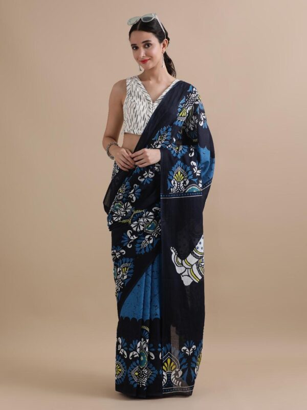 Cinder Mul Mul Cotton Sarees
