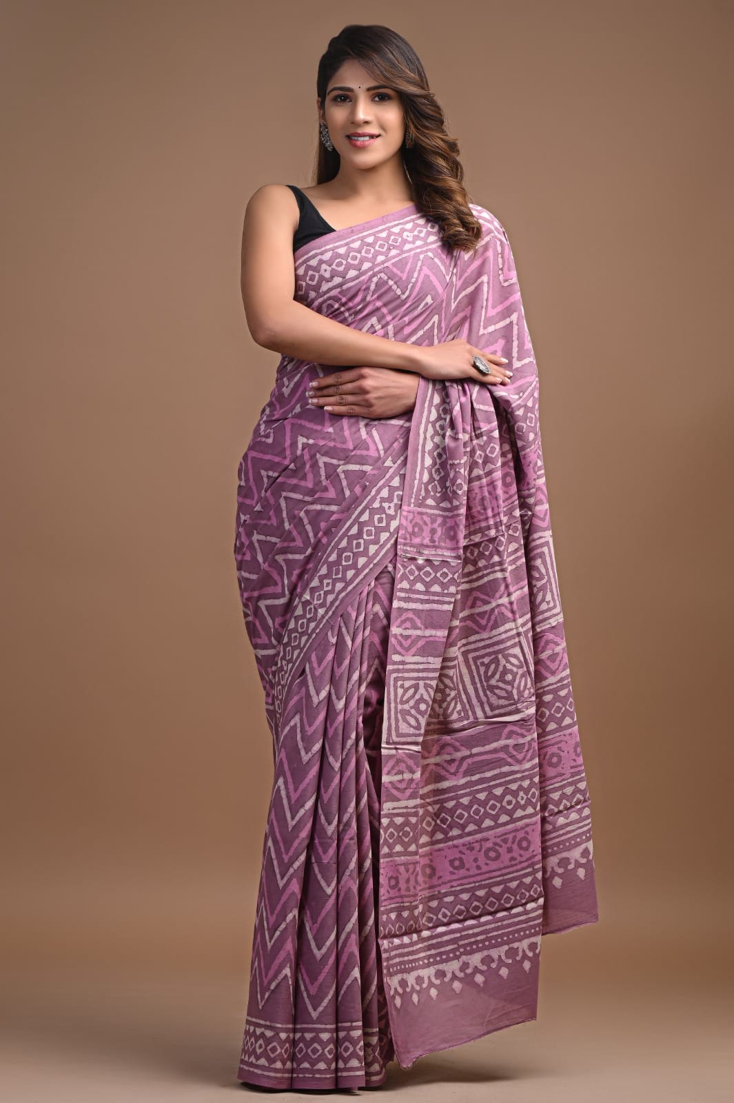 Daily wear Bagru cotton sarees