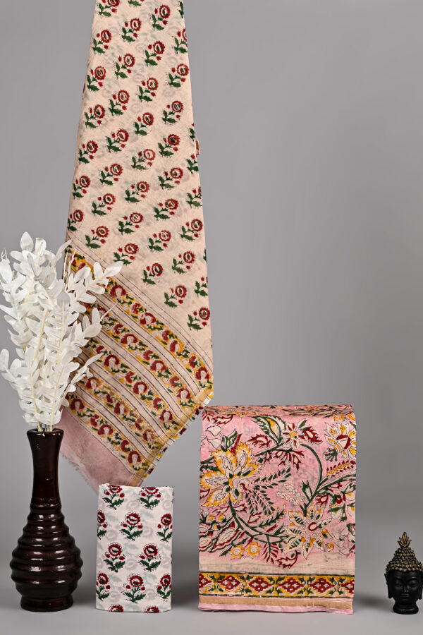 Cashmere Chanderi Silk Suit