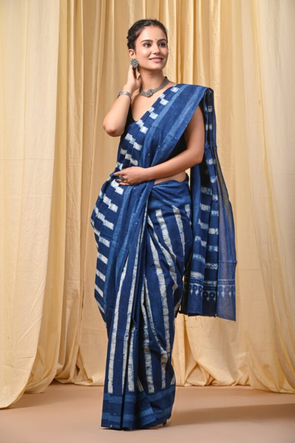 Timberwolf Cotton Saree