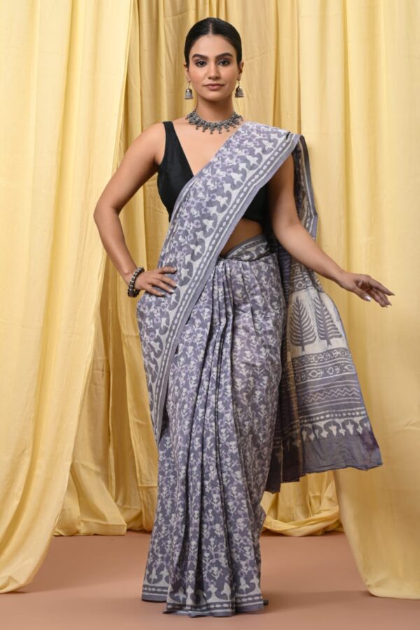 Granite Cotton Saree