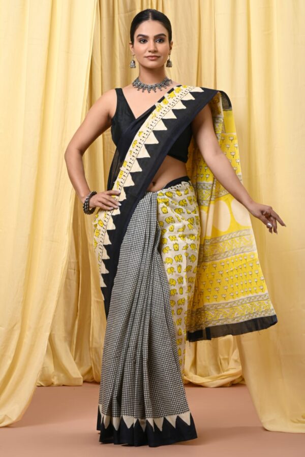 Bright Sun Cotton Saree