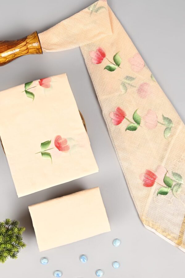 Heritage Hand Block Printed Cotton Suit Material