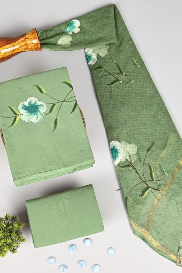 Breathable Cotton Hand Block Suit Set