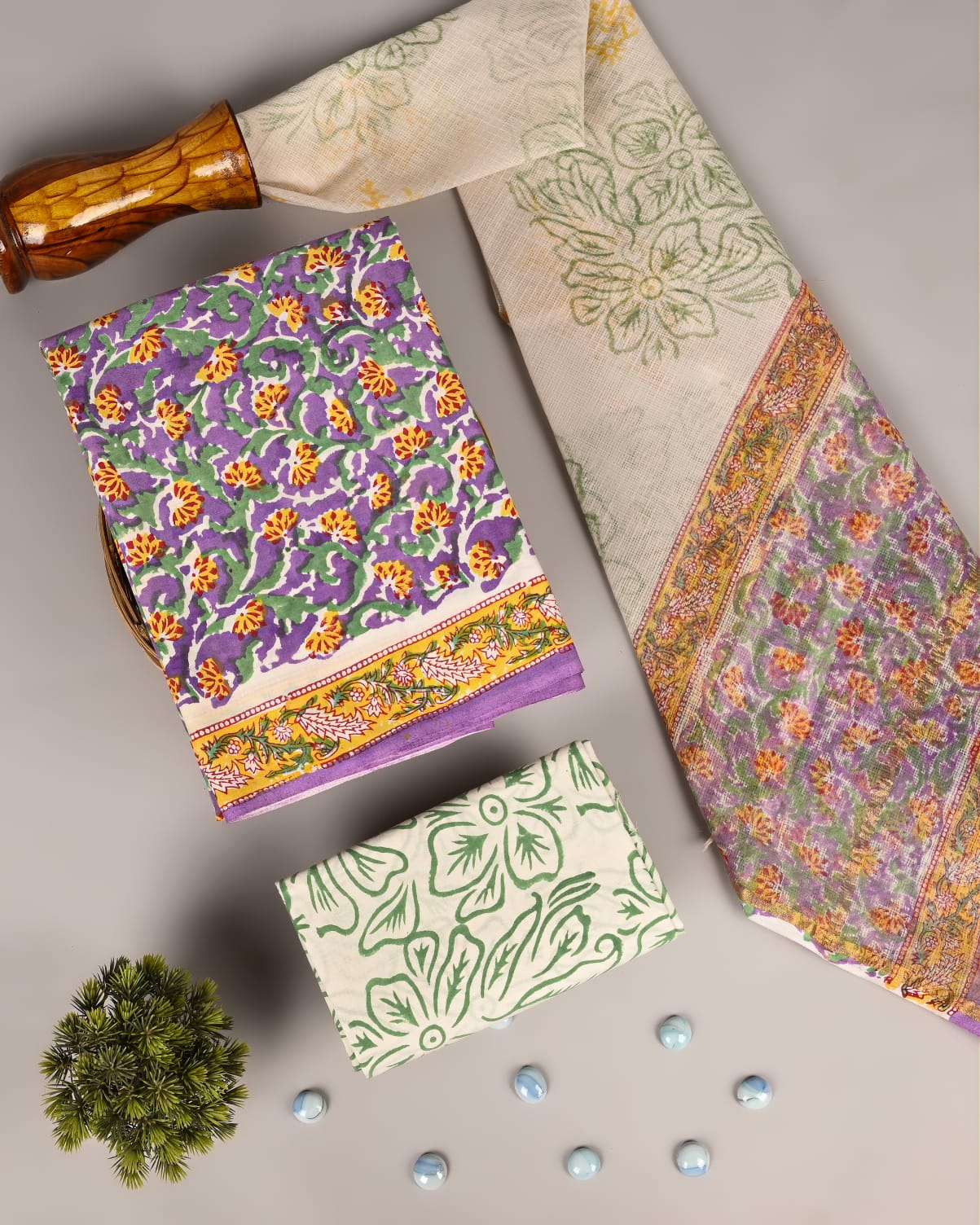 Handcrafted Daily Wear Cotton Suit Set