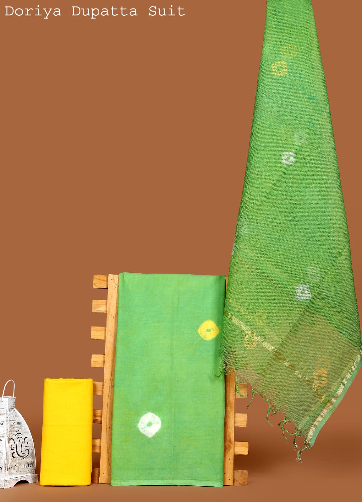 Traditional Indian Cotton Hand Block Suit