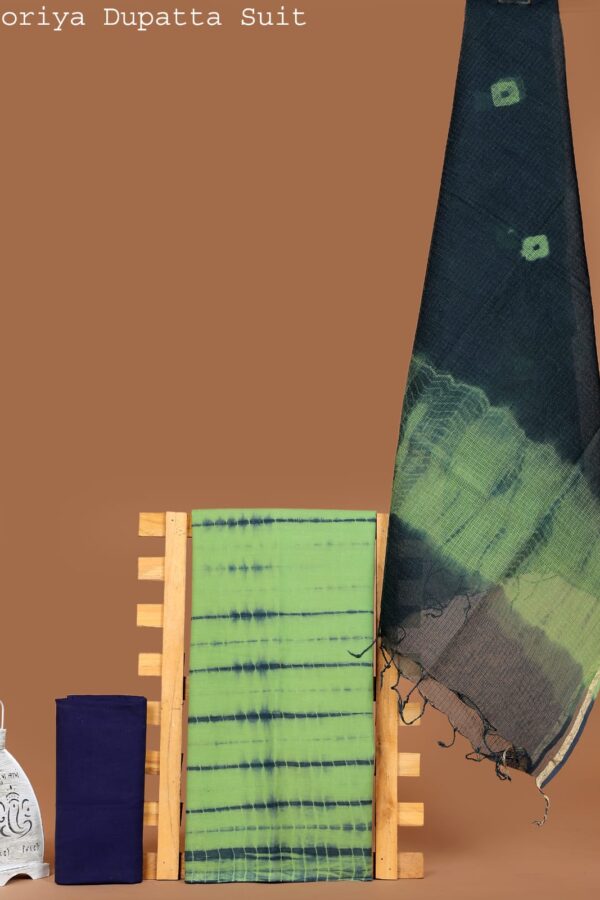 Handcrafted Cotton Cambric Suit with Dupatta