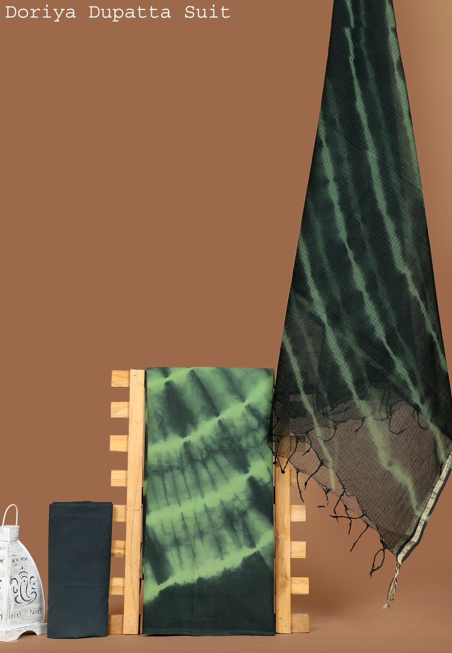 Soft & Breathable Hand Block Cotton Suit