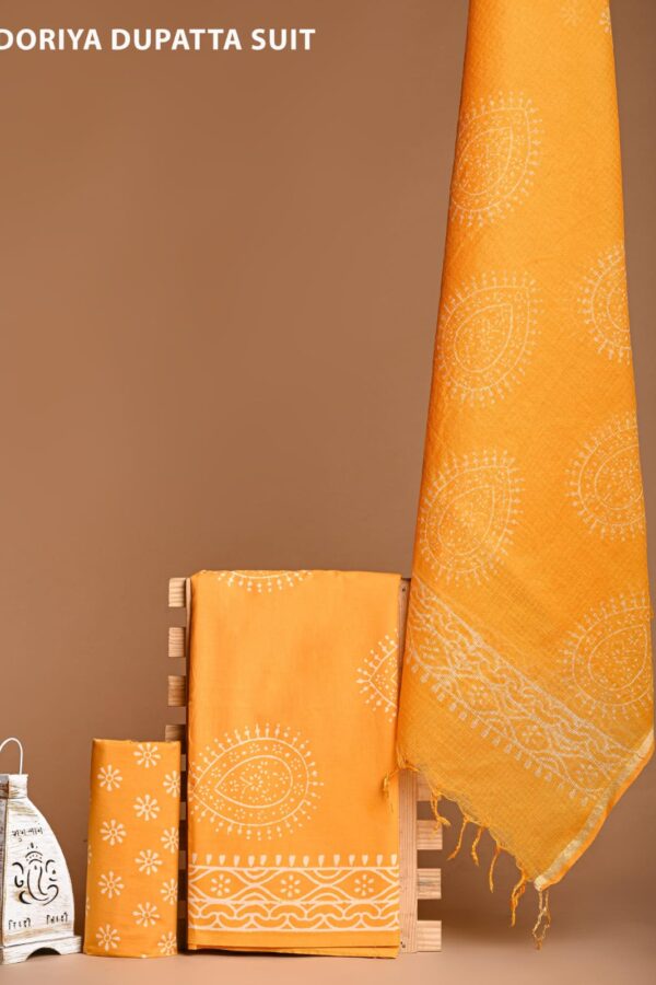 Ethical Hand Block Printed Cotton Suit