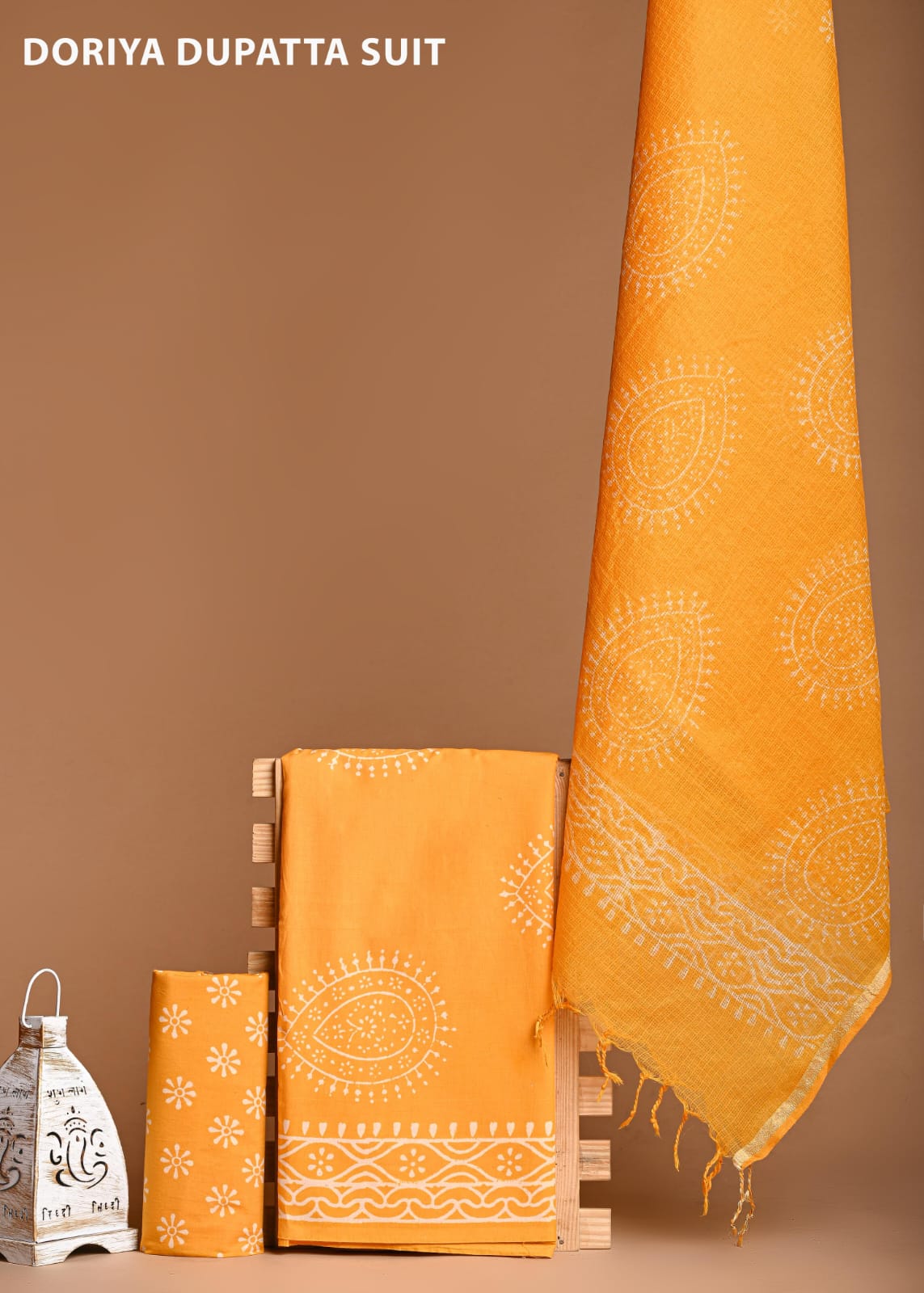 Ethical Hand Block Printed Cotton Suit