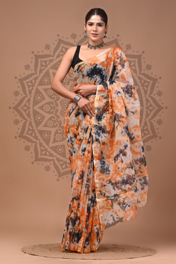 Handcrafted Kota Doria Cotton Saree