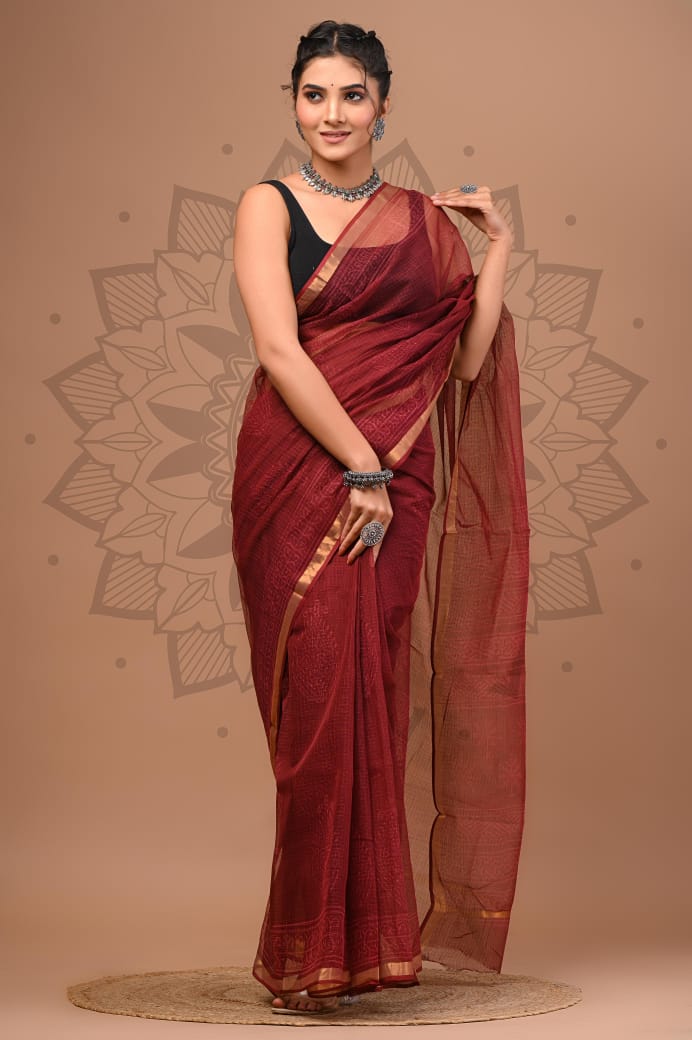 Traditional Rajasthan Kota Doria Saree