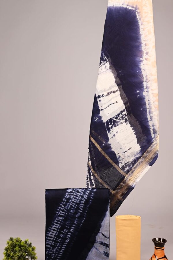 Festive Wear Maheshwari Silk Hand Block Suit