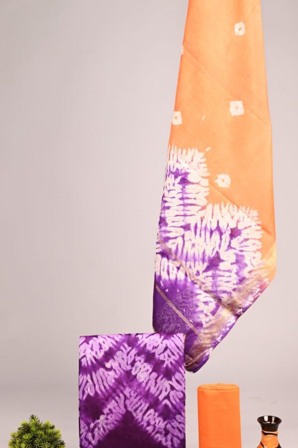 Traditional Indian Maheshwari Silk Suit